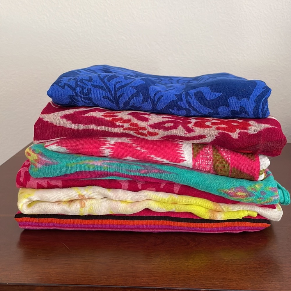 Stella & Dot Scarf Lot - 7 Retired Scarves!